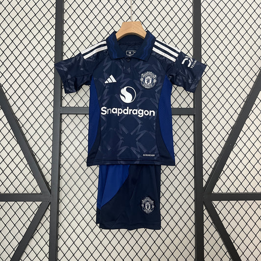 Kit Criança - Manchester United Alternativa 2024/25