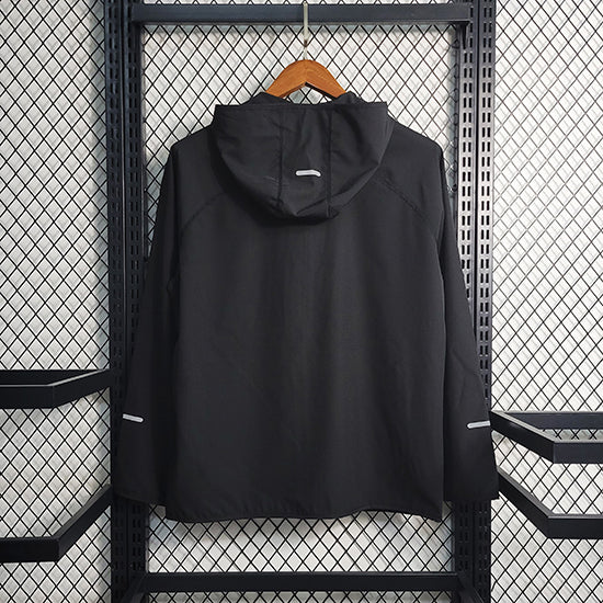 Chaqueta cortavientos/impermeable Nike - Negro