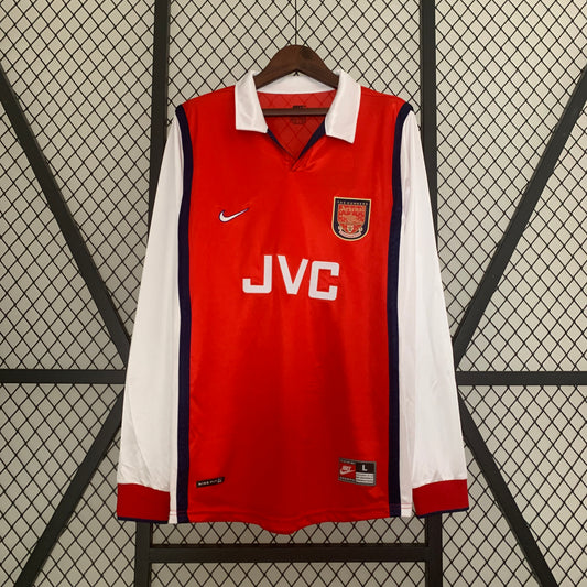Camisola Arsenal - Principal 1998/1999 Manga Comprida