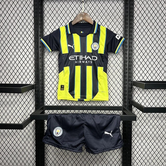 Kit Criança - Manchester City Alternativa 2024/25