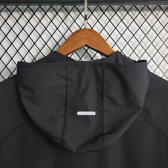 Chaqueta cortavientos/impermeable Nike - Negro