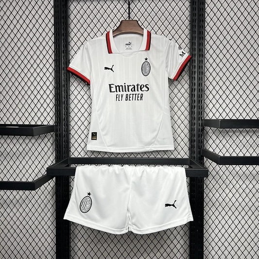 Kit Criança - AC Milan Alternativa 2024/25