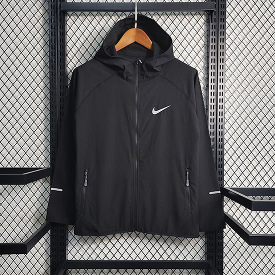Chaqueta cortavientos/impermeable Nike - Negro