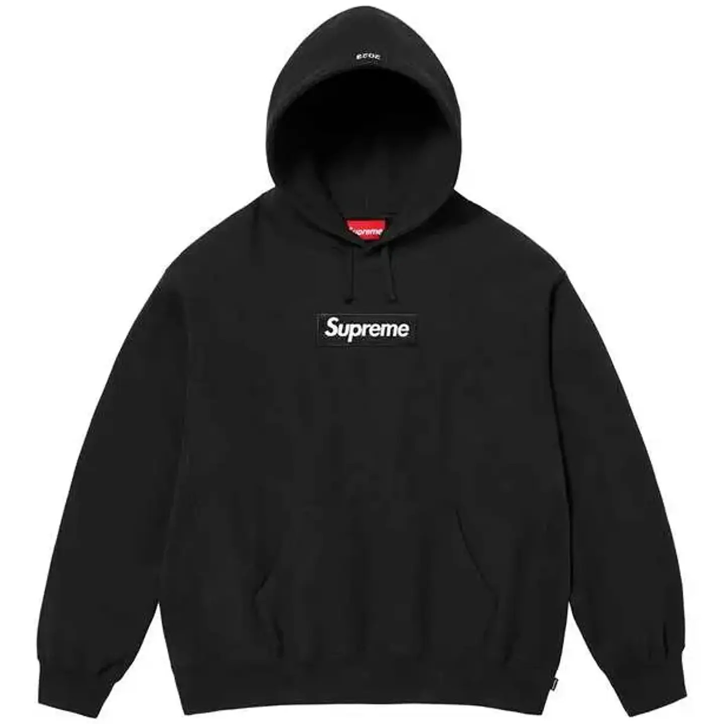 Supreme Box Logo Hooded Sweatshirt Black (FW23)