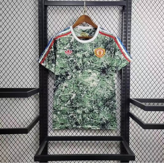 Manchester United Jersey - Green Co Branded Edition 2024