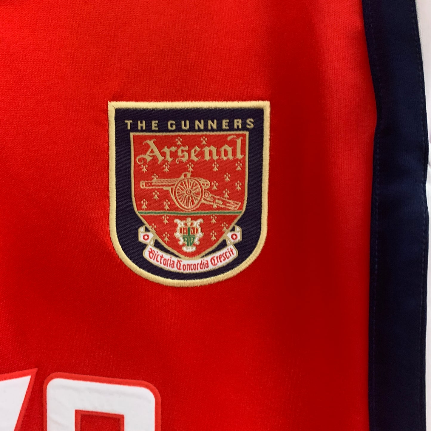 Camiseta Arsenal Primera 1998/1999 Manga Larga