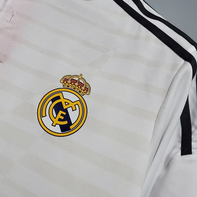 Real Madrid Home 2014/2015 Long Sleeve Shirt