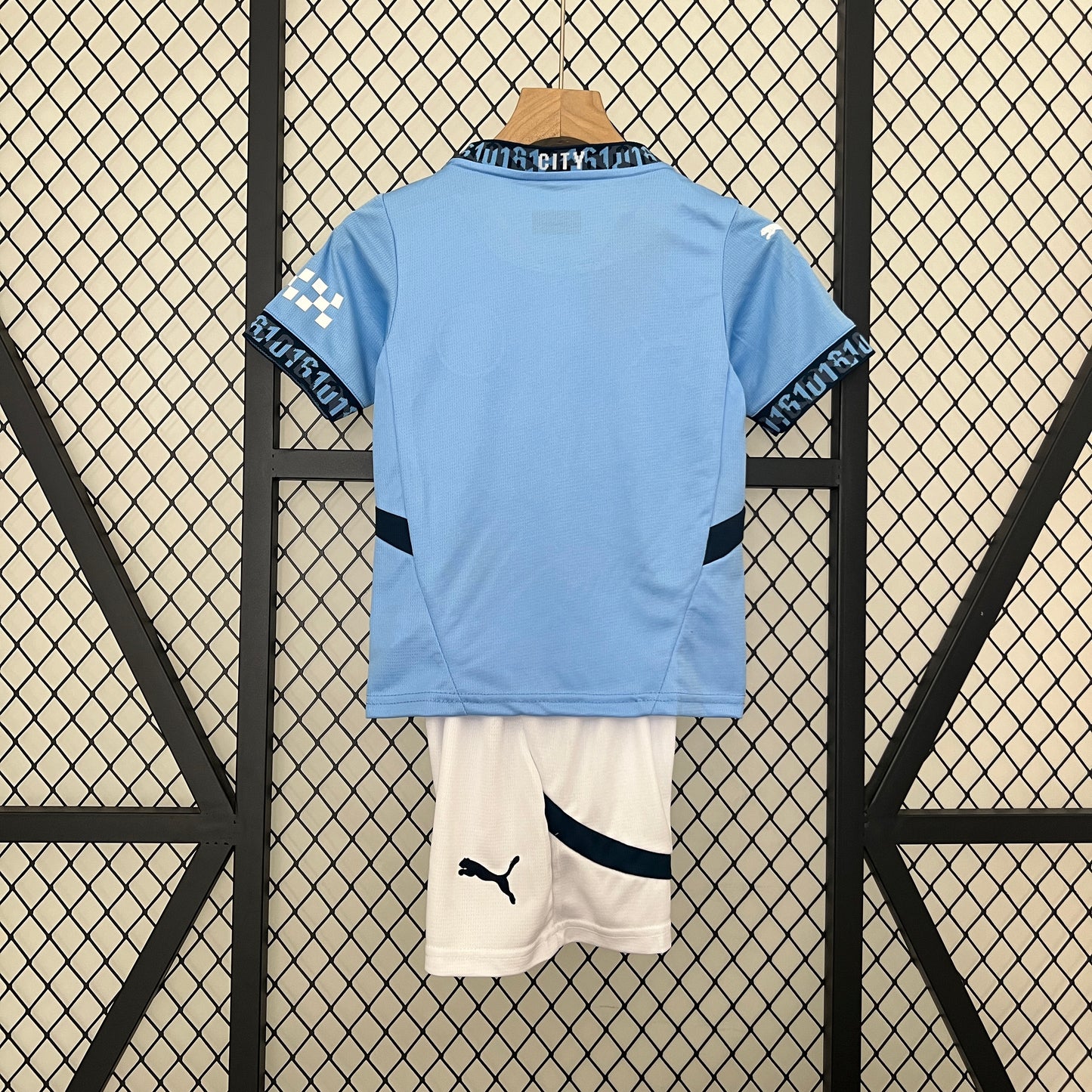 Kit Criança - Manchester City Principal 2024/25