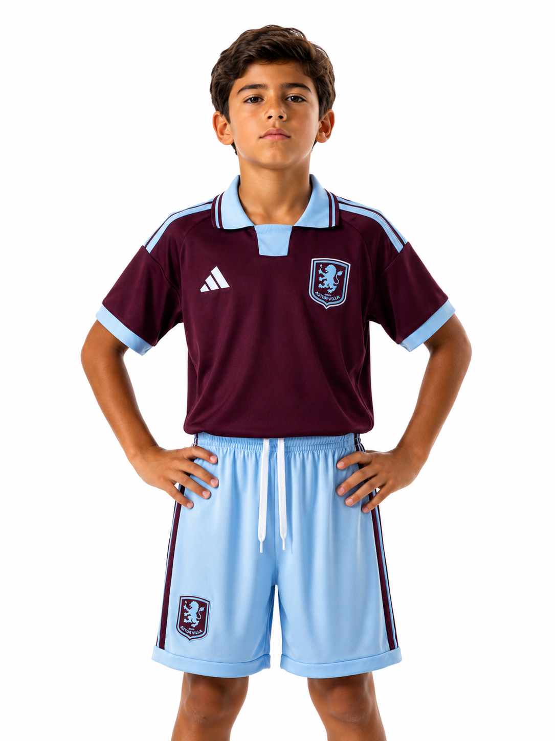 Kit Criança - Aston Villa Principal 2026/2027