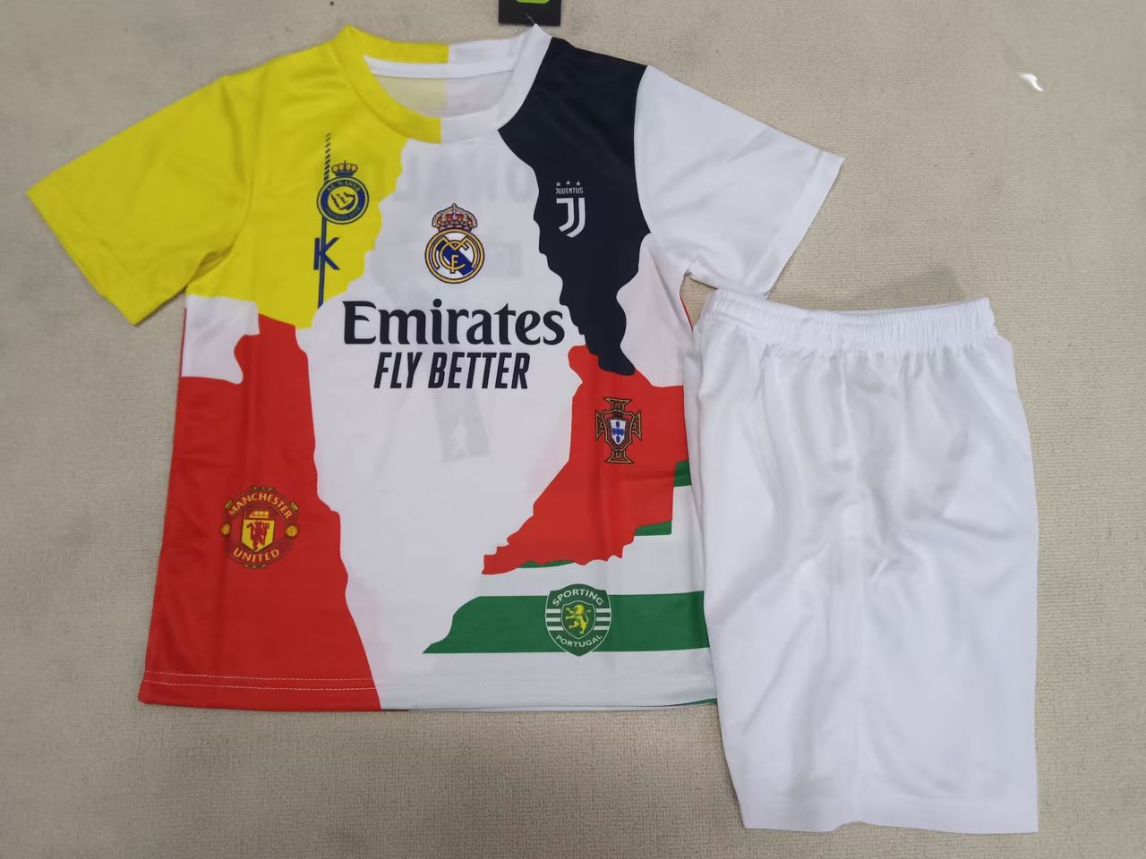 Kit Criança - Cristiano Ronaldo Todos os clubes