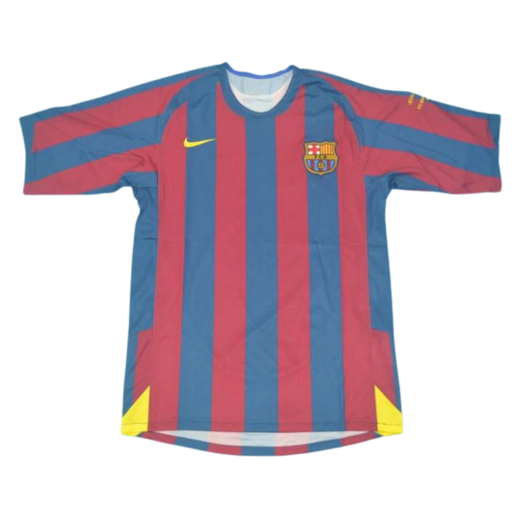 Camisola Barcelona - Principal 2005/06 "A. INIESTA"
