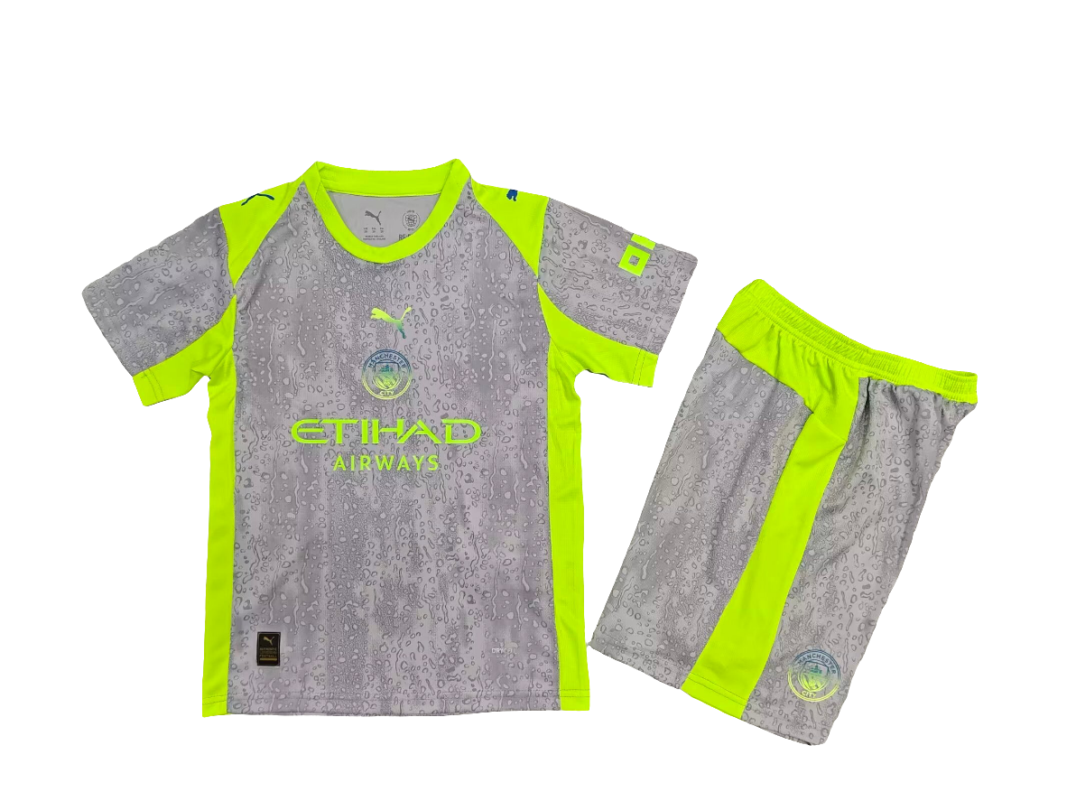 Kit Criança - Manchester City Alternativo 2025/26
