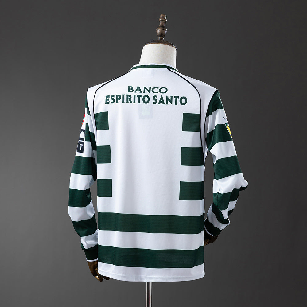 Camisola Retro Sporting CP - Principal 2002/2003 (Manga Comprida)