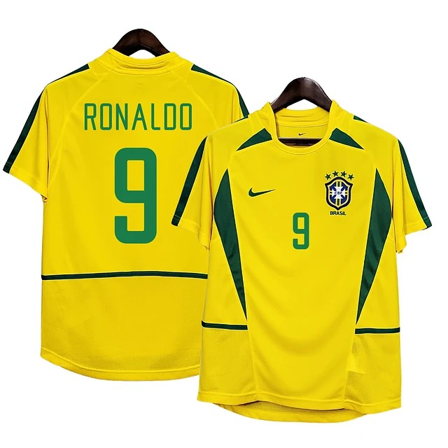 Camisola Brasil - Principal 2002 "RONALDO"