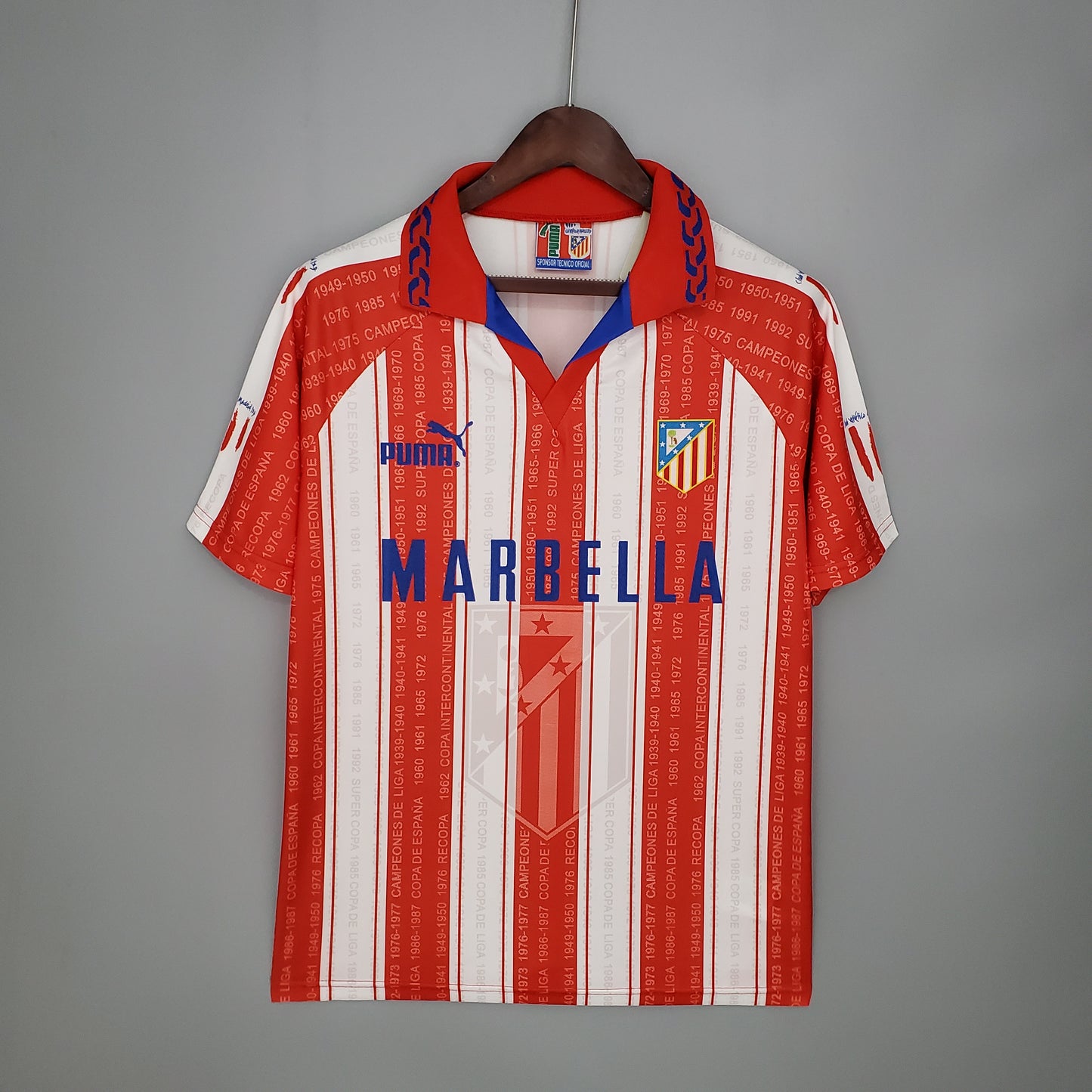 Camiseta Atlético de Madrid - Primera 1995/1996