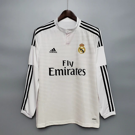 Real Madrid Home 2014/2015 Long Sleeve Shirt