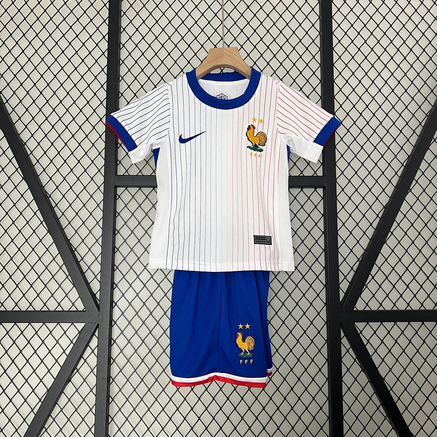 Equipación infantil - Francia Segunda 2024/25