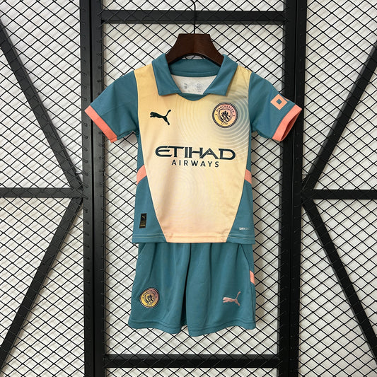 Kit Criança - Manchester City Terceiro 2024/25