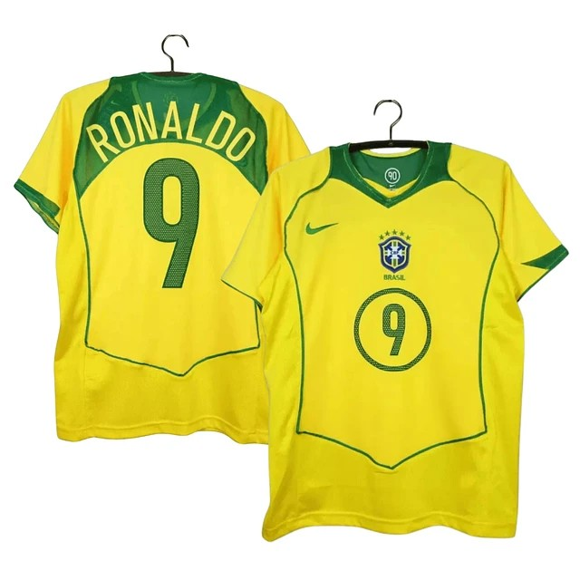 Camisola Brasil - Principal 2004/06 "RONALDO"