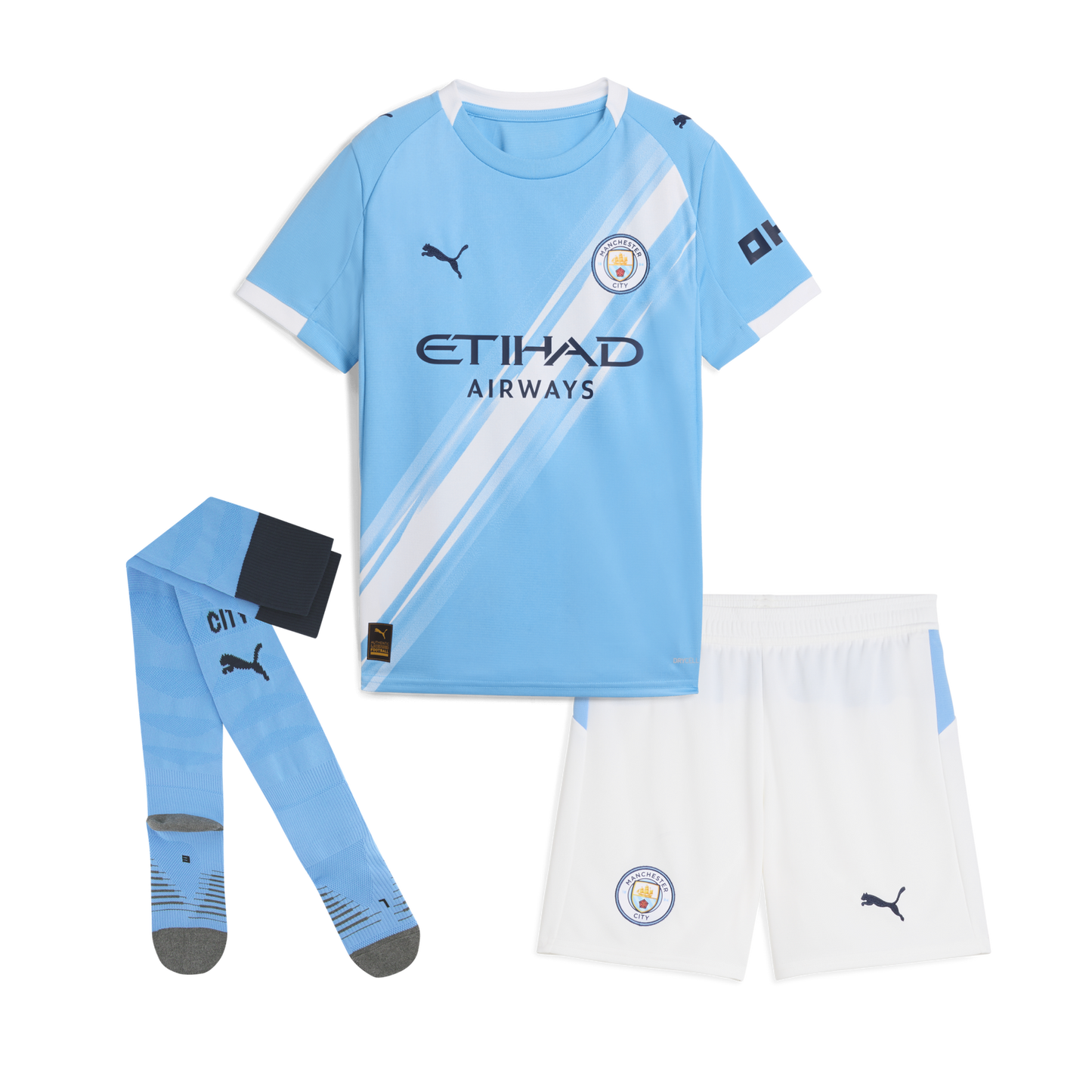 Kit Criança - Manchester City Principal 2025/26