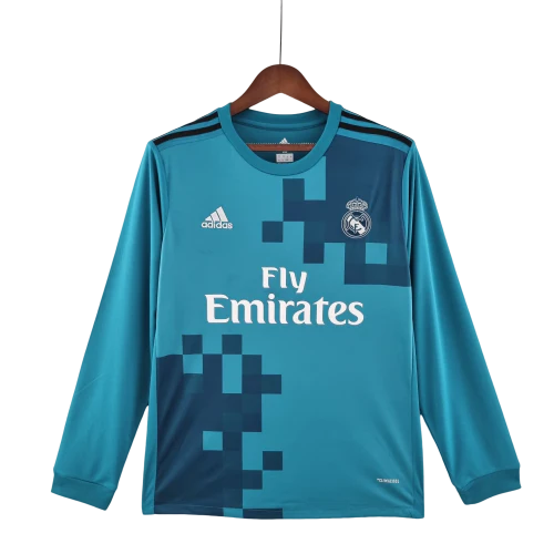 Real Madrid Third 2017/2018 Long Sleeve Shirt