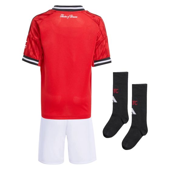 Kit Criança - Manchester United Principal 2025/26