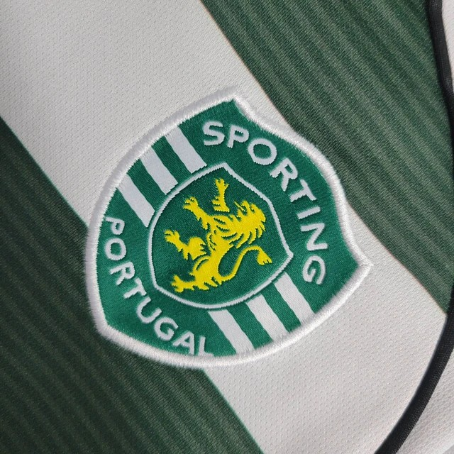 Camisola Sporting - Principal 2002 Manga Comprida