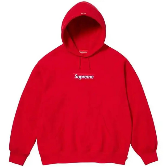 Supreme Box Logo Hooded Sweatshirt Red (FW23)