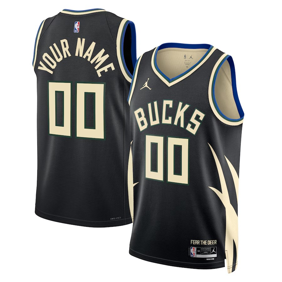 Camiseta NBA - Milwaukee Bucks Jordan Statement Edition 2023
