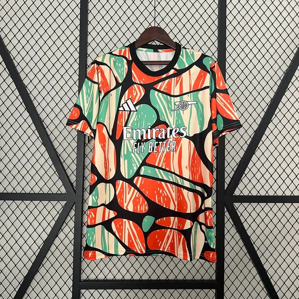 Camiseta Arsenal - Calentamiento 2024/2025
