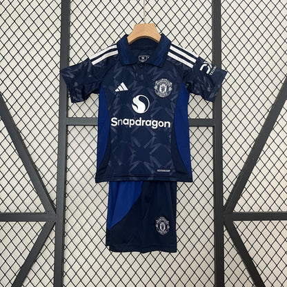 Equipación infantil - Manchester United Segunda 2024/25