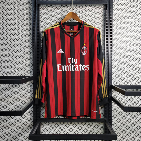 Camisola AC Milan - Home 2013/2014 Manga Comprida