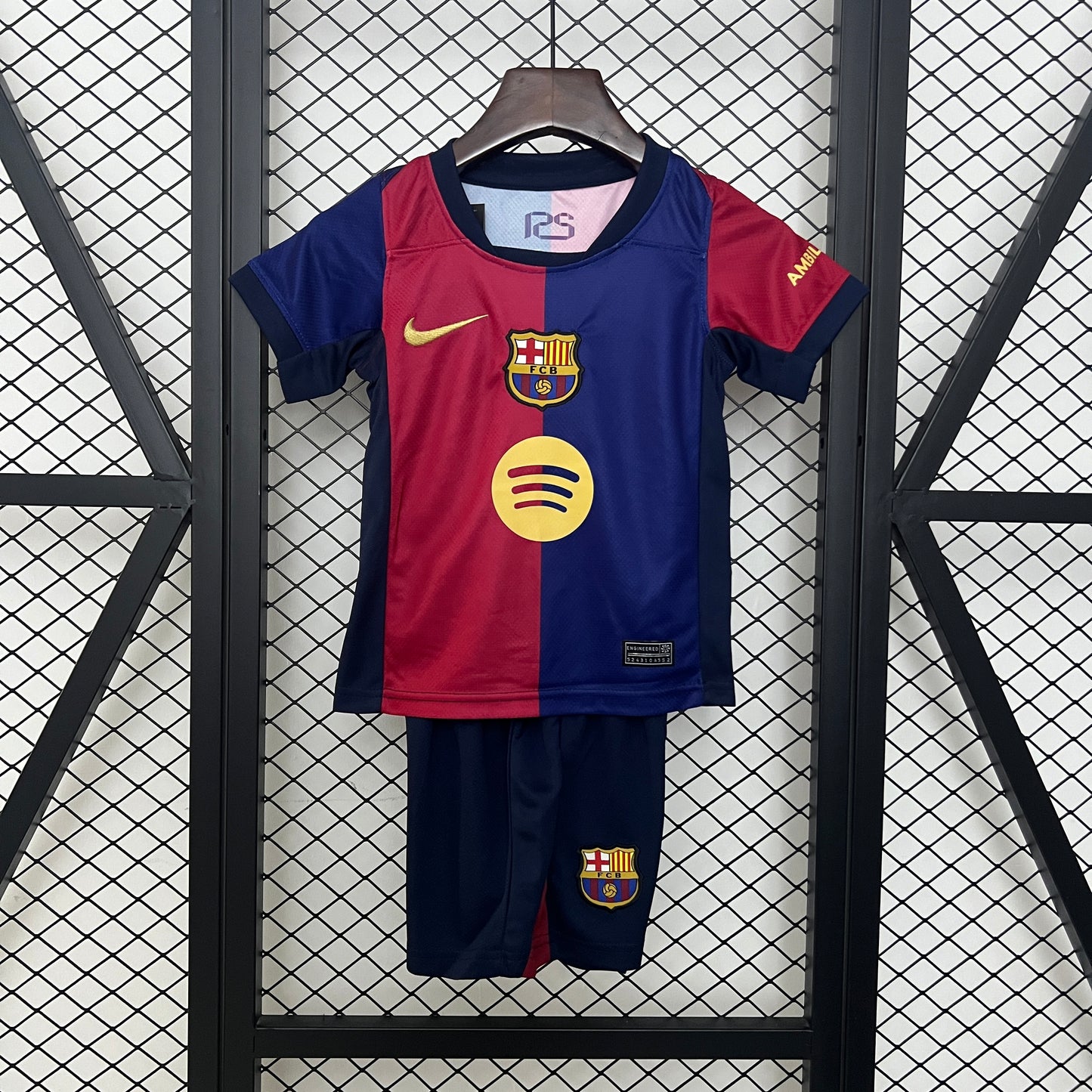 Kit Criança - Barcelona Home 2024/25