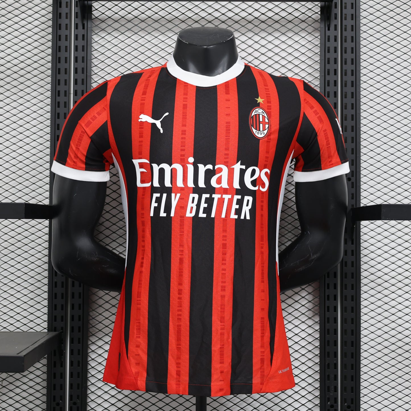 Camisola AC Milan - Home 2024/2025 (Versão Jogador)