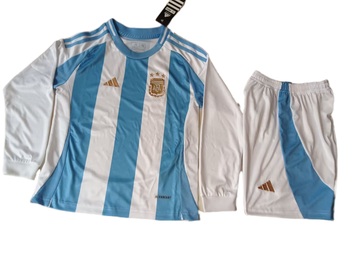 Kit Criança - Argentina Home 2024/25 - Manga Comprida