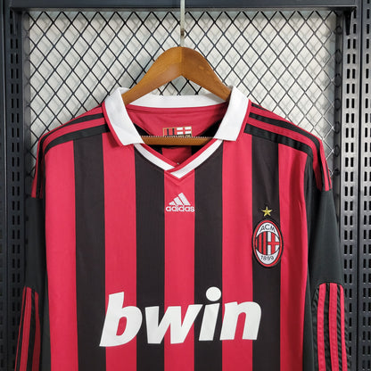 Camiseta manga larga AC Milan Primera 2009/2010