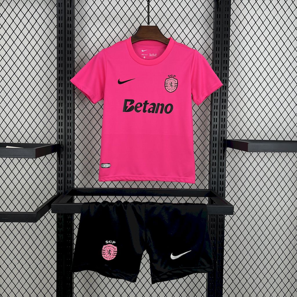 Kit Criança - Sporting Rosa 2024/25