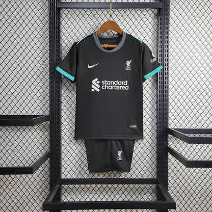 Equipación infantil - Liverpool Segunda 2024/25