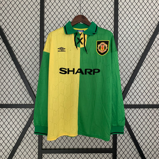 Camisola Manchester United - Third 1993/1994 Manga Comprida