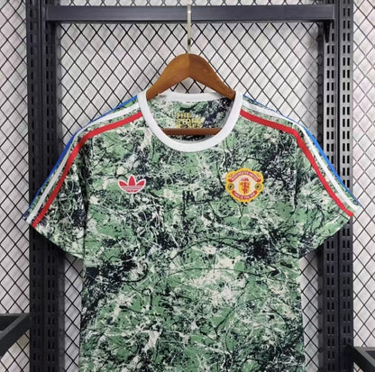 Manchester United Jersey - Green Co Branded Edition 2024
