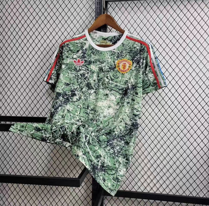 Manchester United Jersey - Green Co Branded Edition 2024