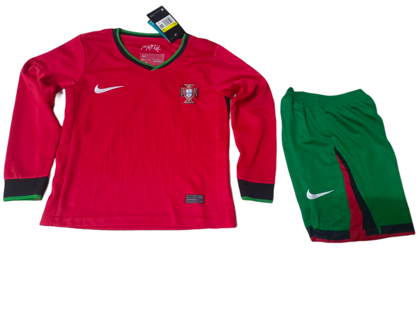 Kit Criança - Portugal Home 2024/25 - Manga Comprida