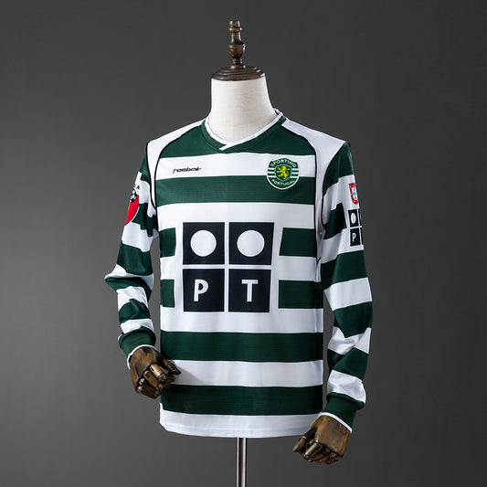 Camisola Retro Sporting CP - Principal 2002/2003 (Manga Comprida)