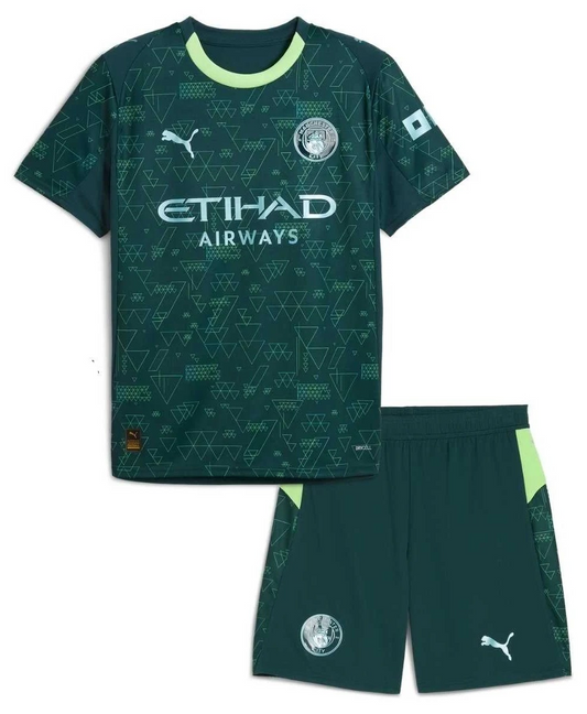 Kit Criança - Manchester City Alternativo 2025/26