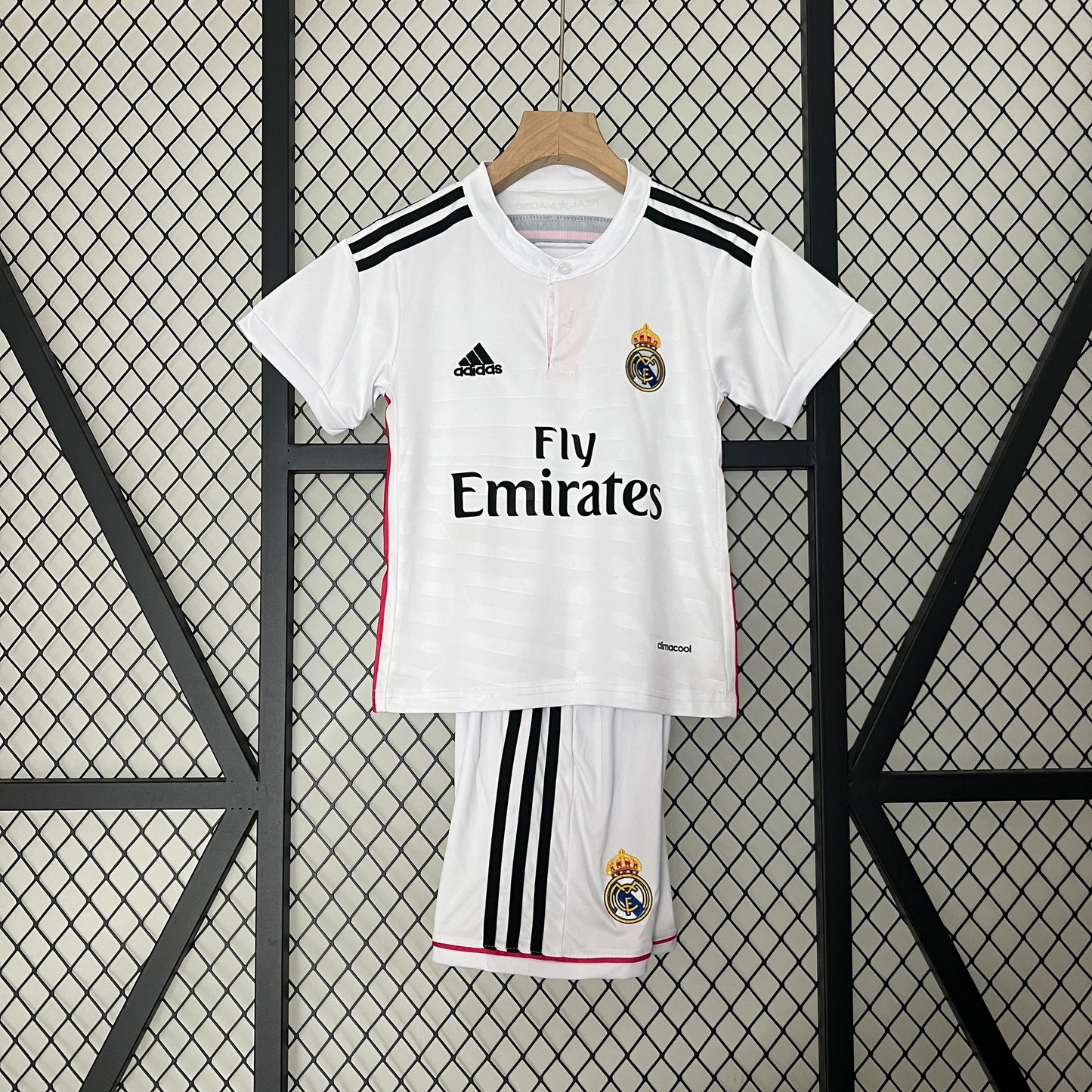 Kit Criança Retro - Real Madrid Home 2014/2015