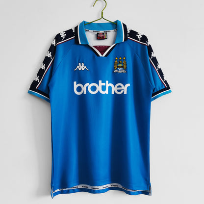 Camisola Manchester City - Principal 1997/1998