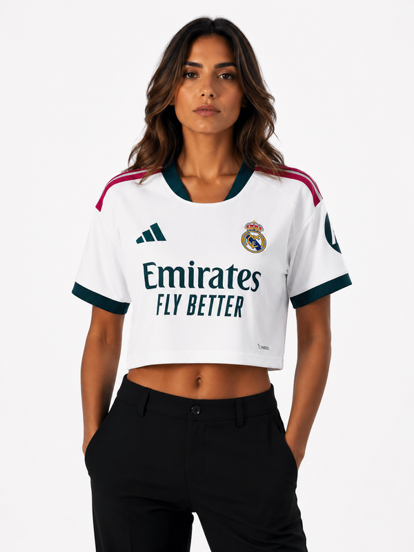 Croptop Mulher Real Madrid - Principal 2026/2027