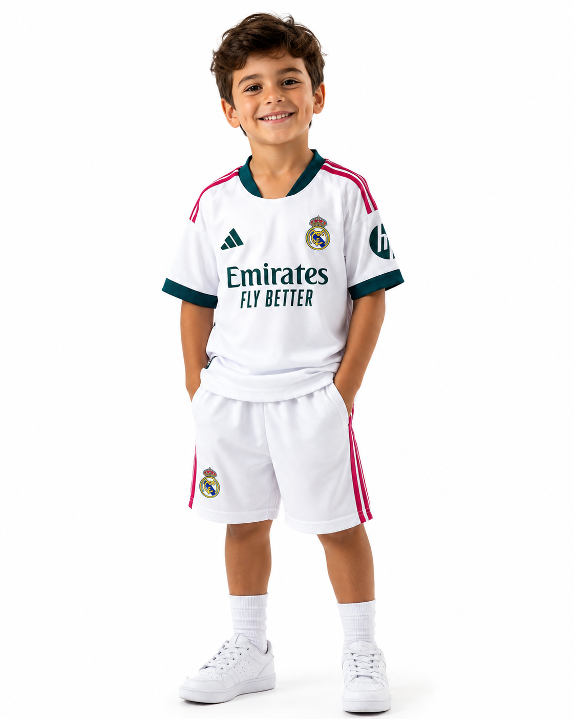 Kit Criança - Real Madrid Principal 2026/2027