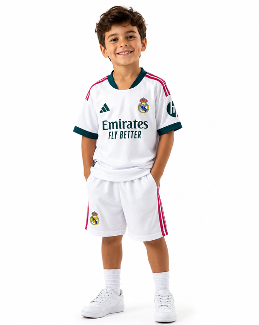 Kit Criança - Real Madrid Principal 2026/2027