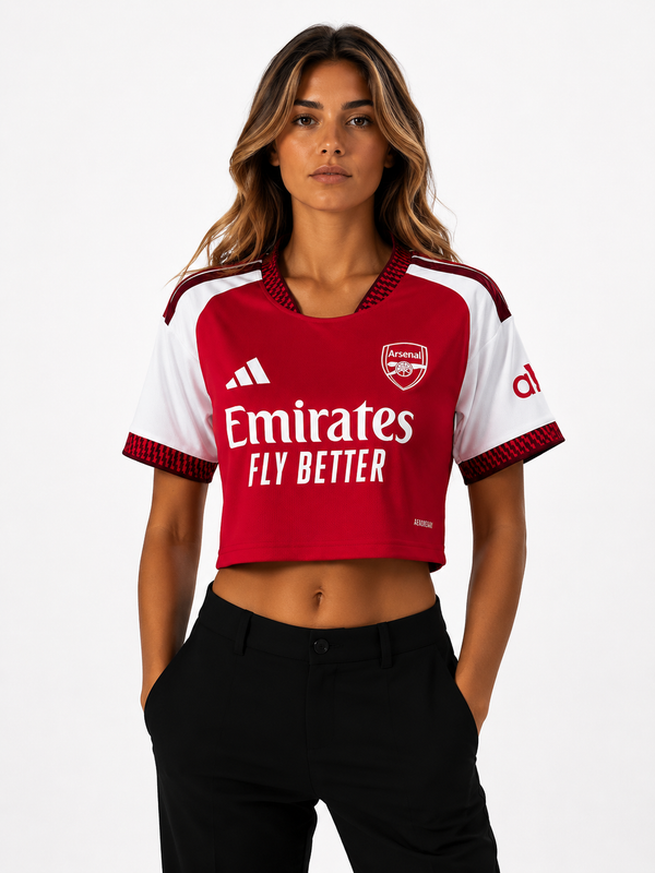 Croptop Mulher Arsenal - Principal 2026/2027